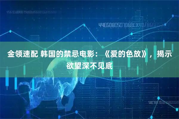 金领速配 韩国的禁忌电影：《爱的色放》，揭示欲望深不见底
