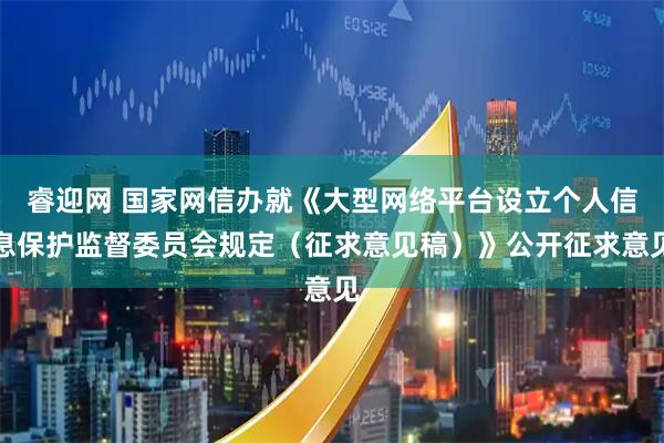 睿迎网 国家网信办就《大型网络平台设立个人信息保护监督委员会规定（征求意见稿）》公开征求意见