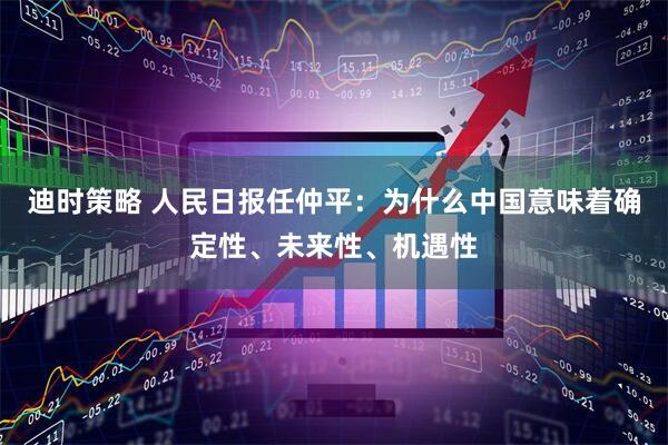 迪时策略 人民日报任仲平：为什么中国意味着确定性、未来性、机遇性