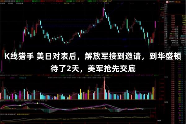 K线猎手 美日对表后，解放军接到邀请，到华盛顿待了2天，美军抢先交底