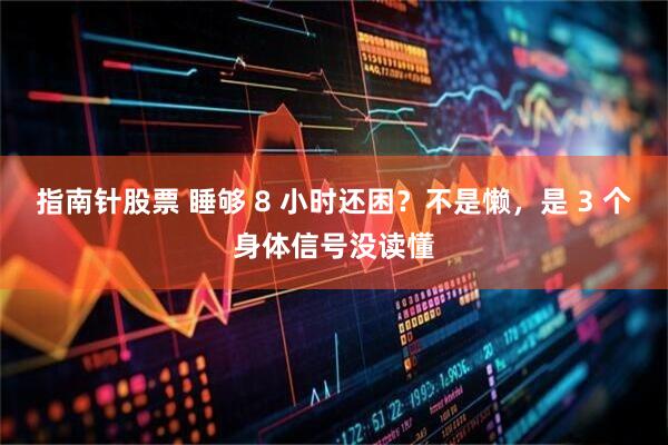 指南针股票 睡够 8 小时还困？不是懒，是 3 个身体信号没读懂